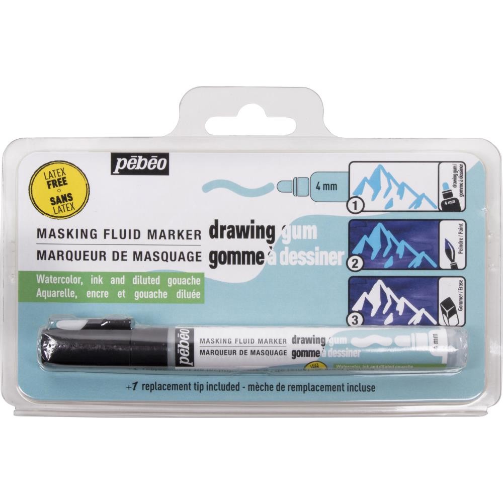 Pebeo Drawing Gum Marker - 4mm