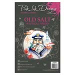 Pink Ink Designs A5 Clear Stamp Set - Old Salt