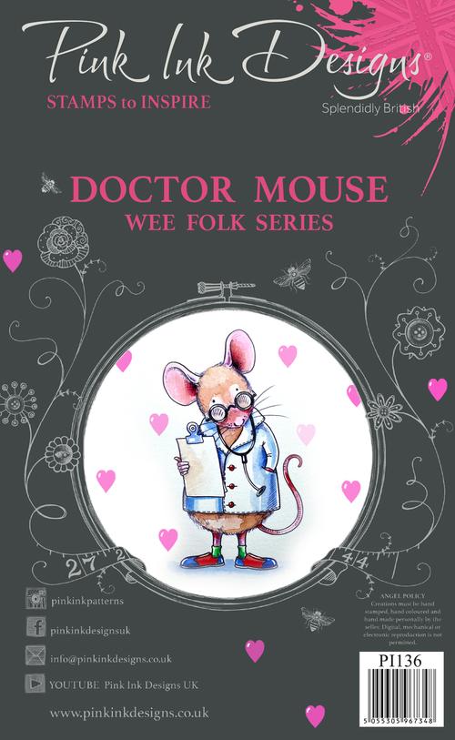 Pink Ink Designs - Stamps - A7 - Doctor Mouse