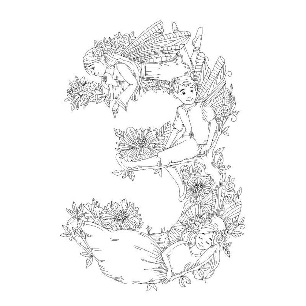 Sweet Dixie - Clear Stamps - Fairy Number 3