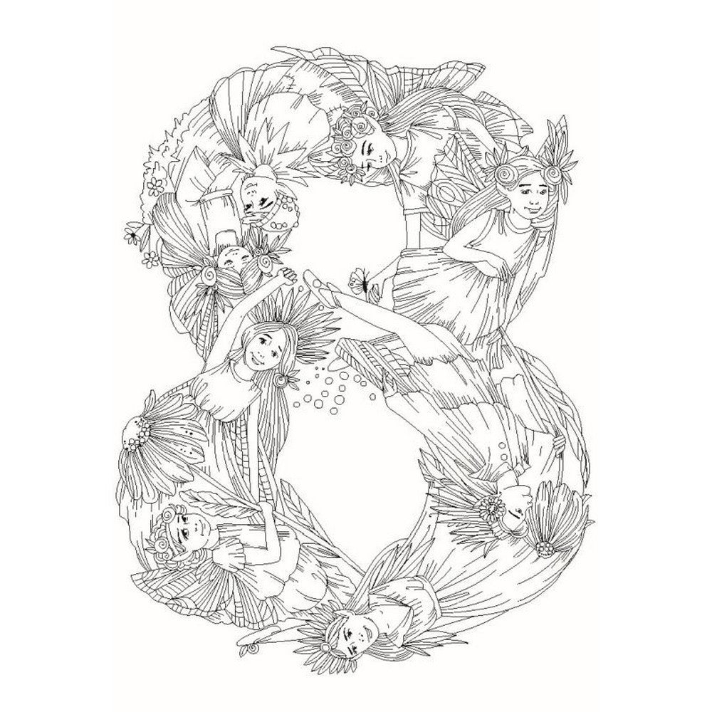 Sweet Dixie - Clear Stamps - Fairy Number 8