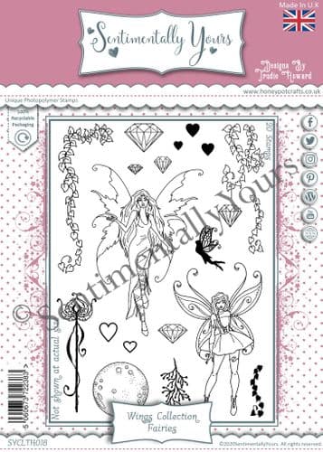 Sentimentally Yours - Clear Stamps - Fairies
