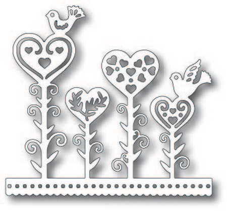 Tutti Designs - Dies - Heart Flower Garden