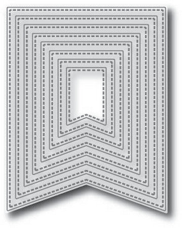 Tutti Designs - Dies - Nesting Stitched Banners