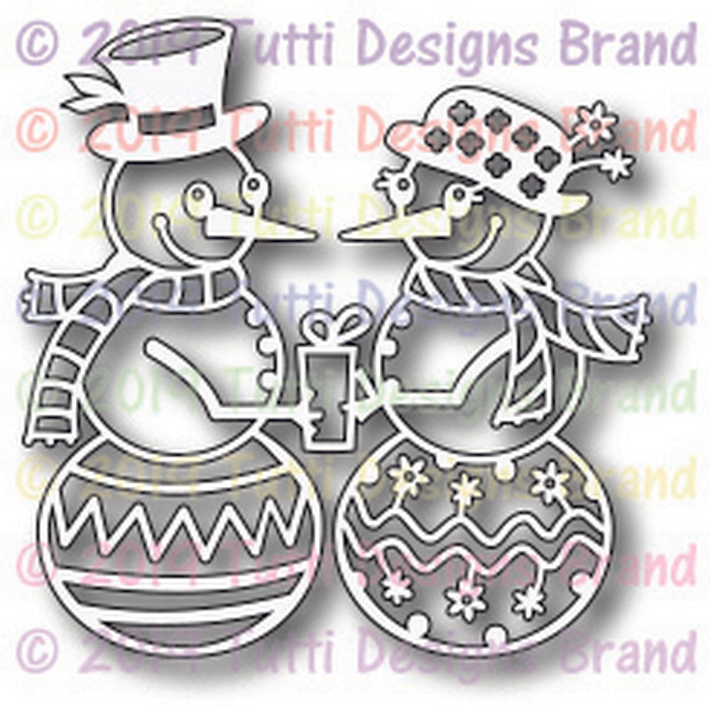 Tutti Designs - Snowman Couple