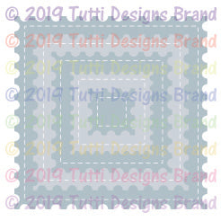 Tutti Designs - Dies - Stitched Postage