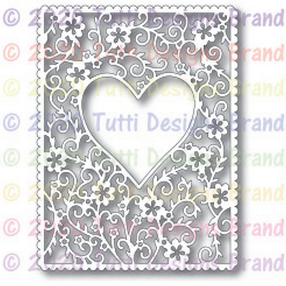 Tutti Designs - Dies - Floral Heart Frame