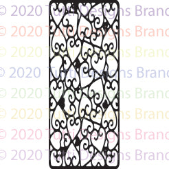 Tutti Designs - Dies - Slimline - Hearts Background