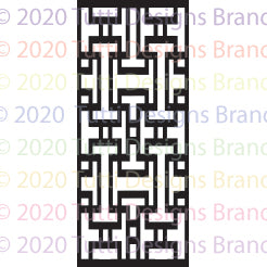 Tutti Designs - Dies - Slimline - Oriental Screen 1 Background