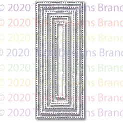 Tutti Designs - Dies - Slimline - Stitched Wobbly Frames