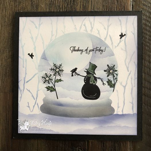 Fairy Hugs - Stencils - Winter Twigs