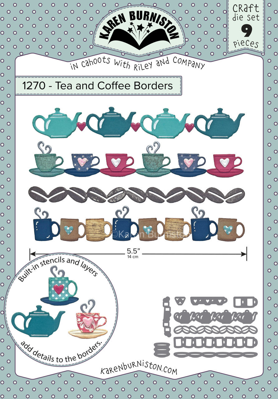 Karen Burniston - Dies - Tea & Coffee Borders
