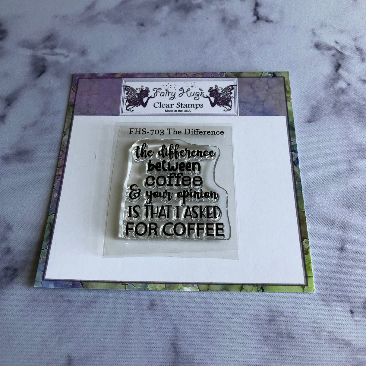Fairy Hugs Stamps - The Difference
