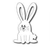 Frantic Stamper - Dies - Funny Bunny