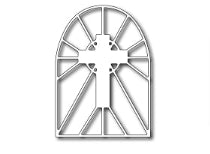 Frantic Stamper - Dies - Stained Glass Cross