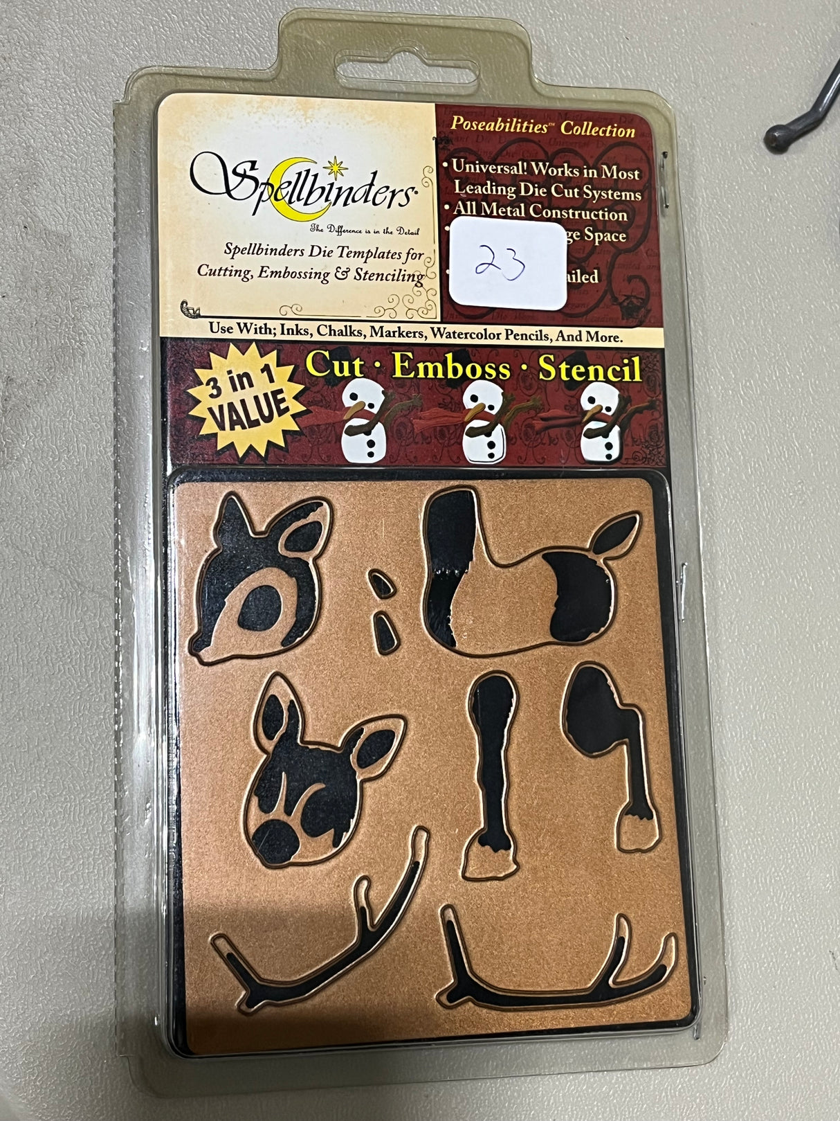 Hidden Treasure - 23 - Spellbinders - Deer