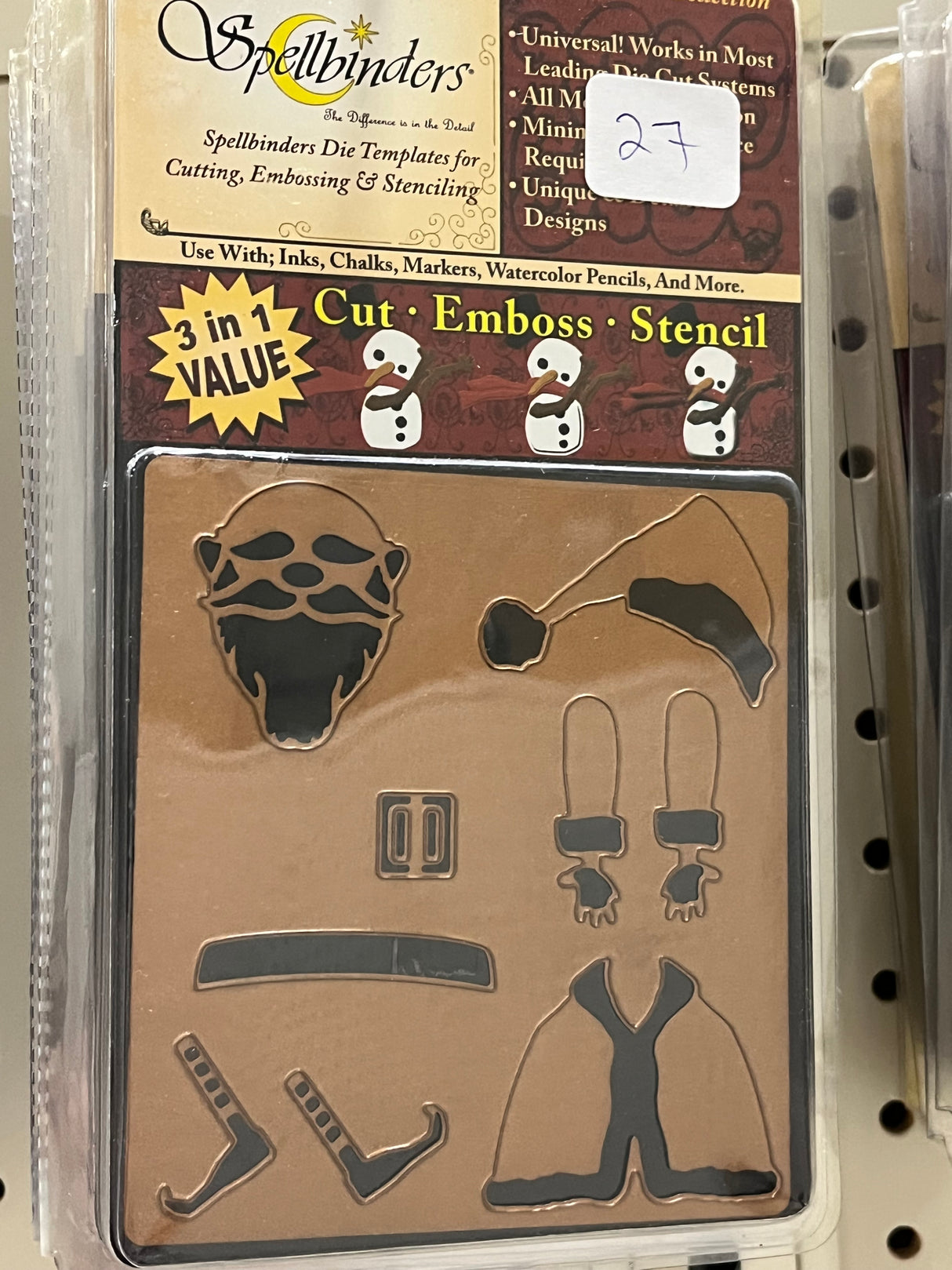 Hidden Treasure - 27 - Spellbinders - Santa