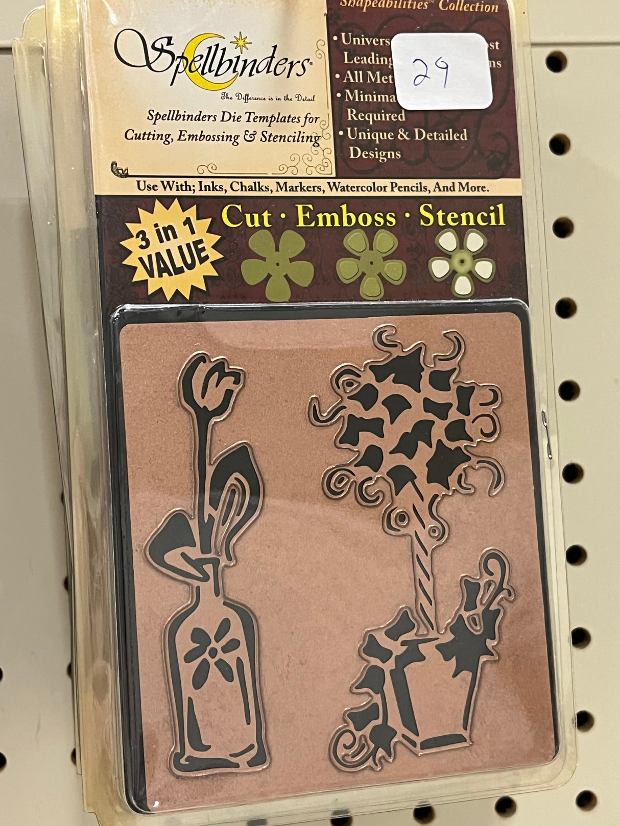 Hidden Treasure - 29 - Spellbinders - Vase