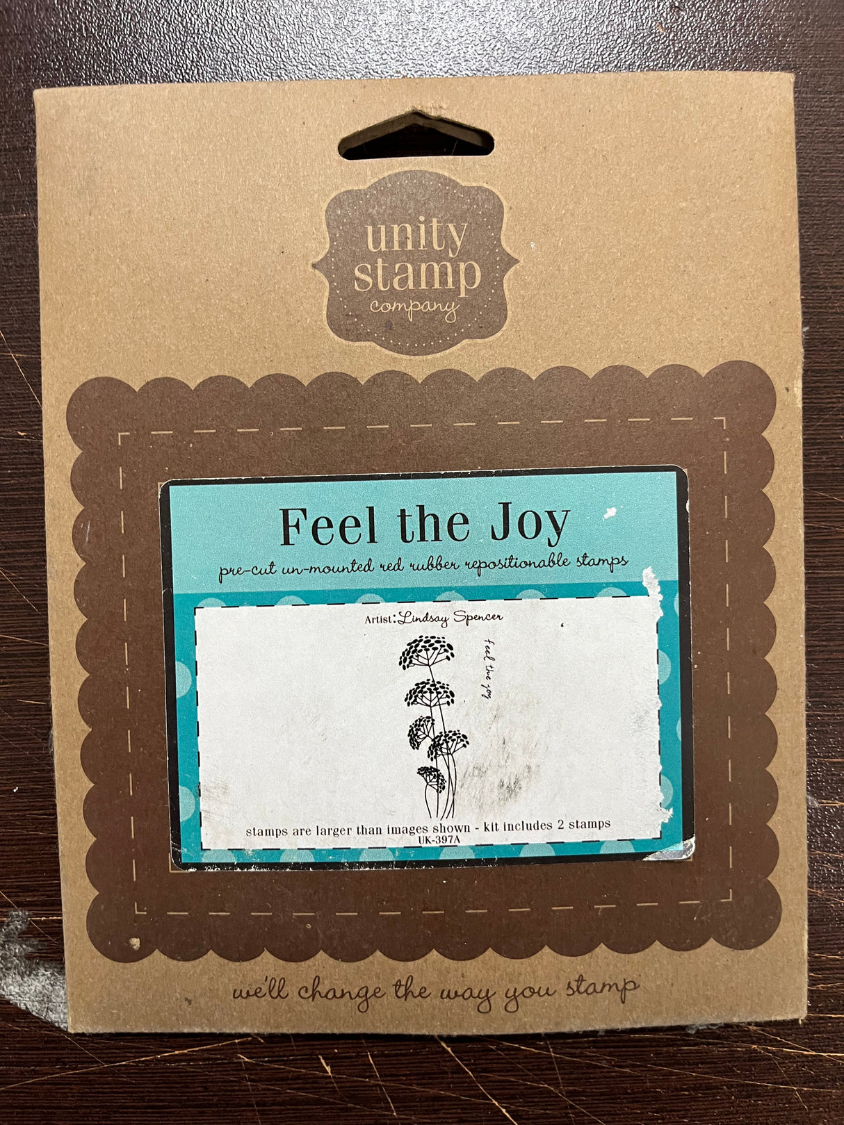Hidden Treasure - 35 - Unity Stamp - Feel The Joy