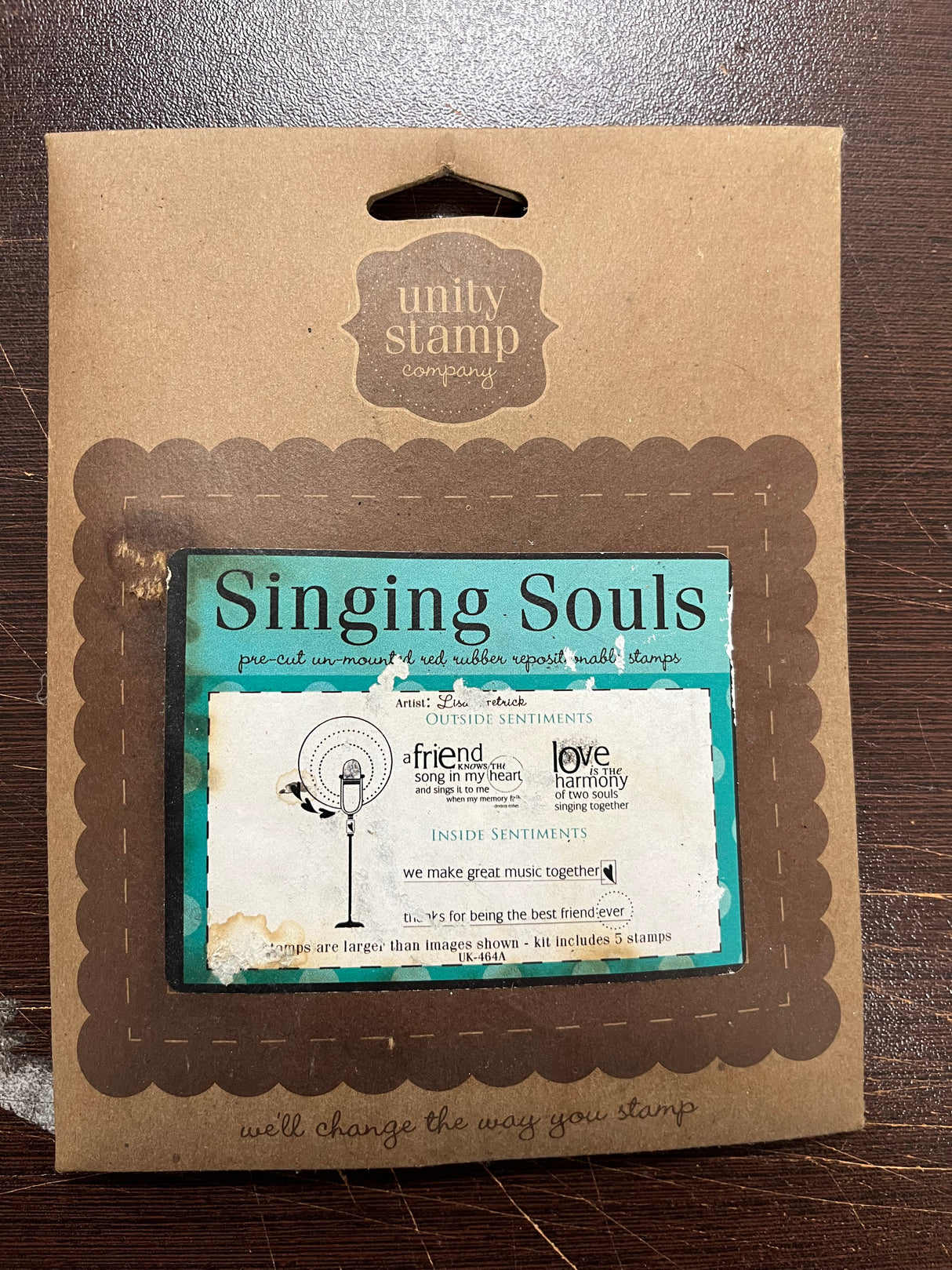 Hidden Treasure - 38 - Unity Stamp - Singing Souls