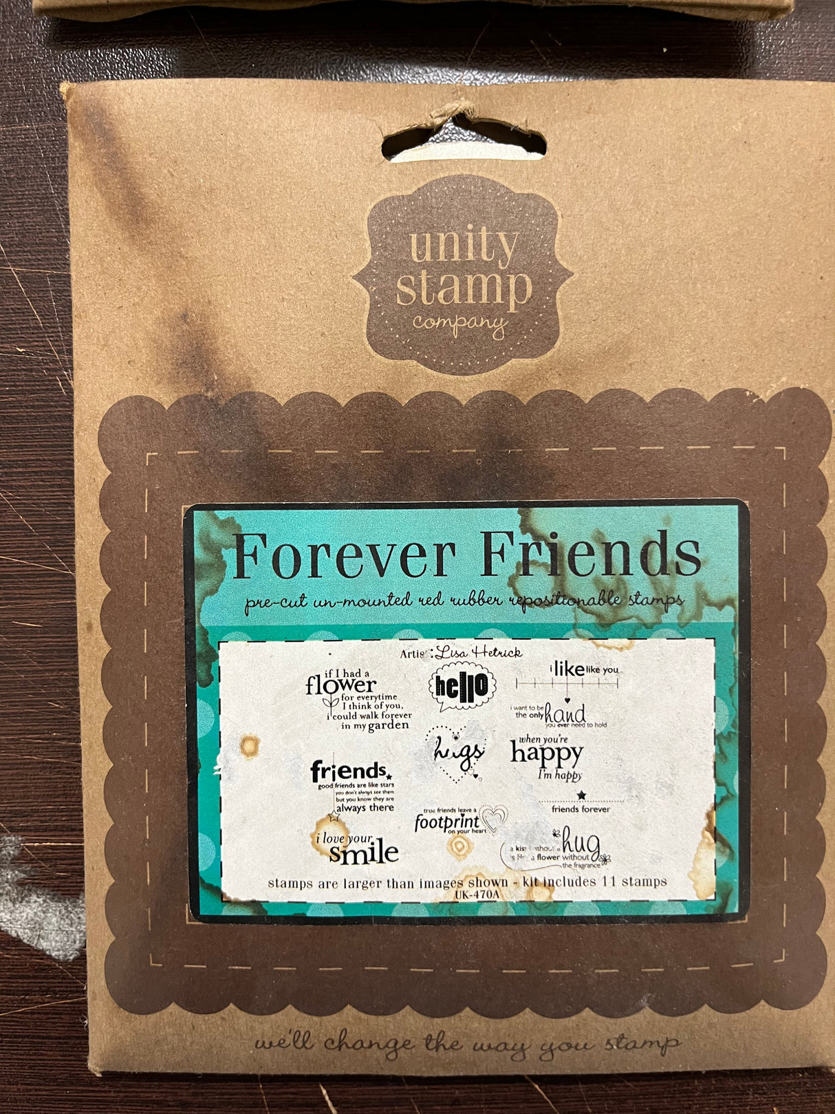 Hidden Treasure - 50 - Unity Stamp - Forever Friends