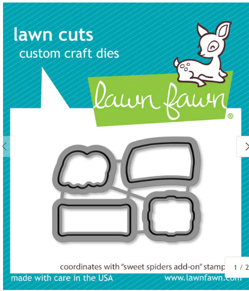 Lawn Fawn - Sweet Spiders Add-On Dies