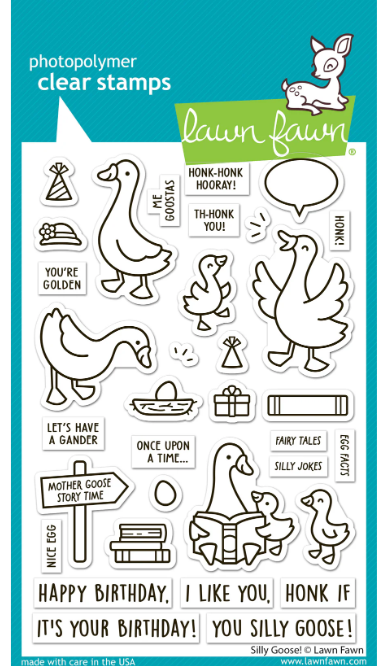 Lawn Fawn - Silly Goose! Stamps