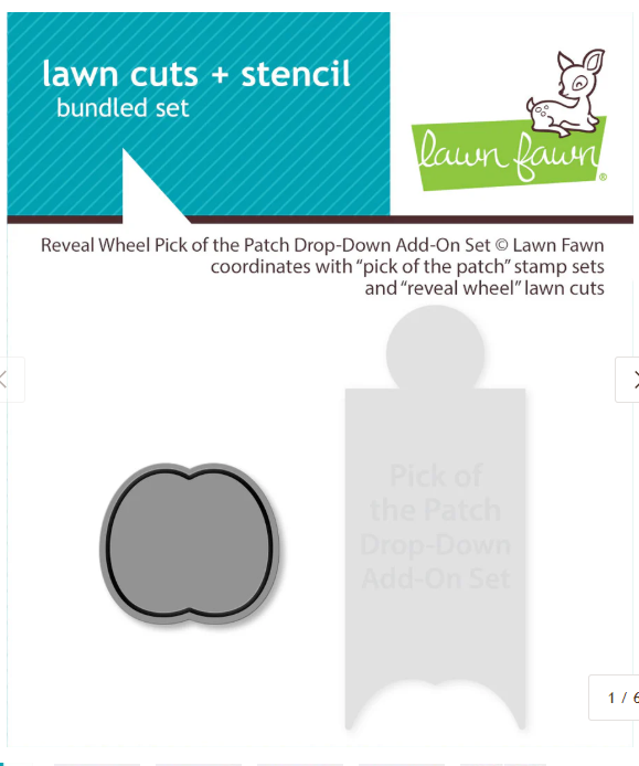 Lawn Fawn - Reveal Wheel Pick of the Patch Drop-Down Add-On Set Dies