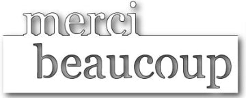 Memory Box - Dies - Grand Merci Beaucoup