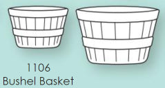 Poppystamps - Dies - Bushel basket