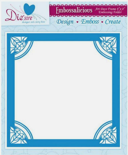 Die-Sire - Embossalicious - 8 x 8 Folder - Art Décor Corner