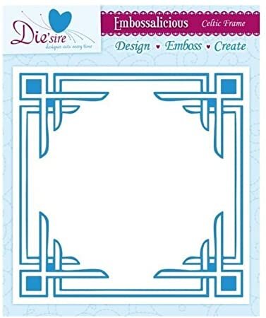 Die-Sire - Embossalicious - 8 x 8 Folder - Celtic Frame