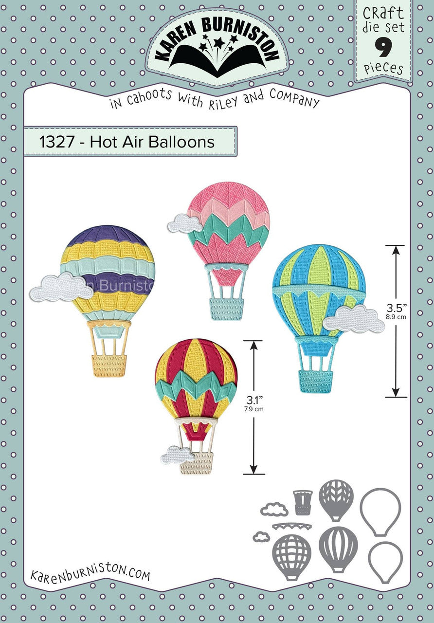 Karen Burniston - Dies - Hot Air Balloons ( Ships Feb. 9th)
