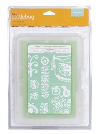 Closeout - Cuttlebug - Repositionable Embossing Folders  - Fruit Punch