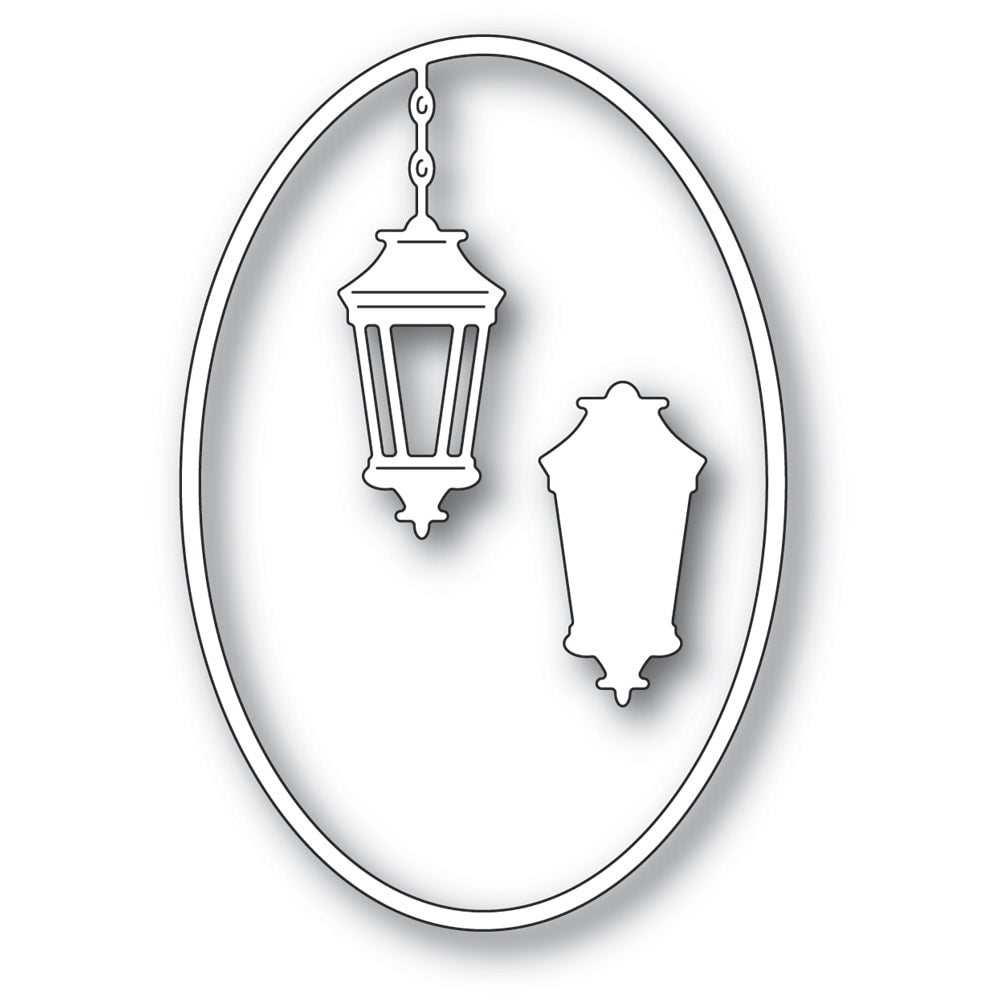 Poppystamps - Dies - Simple Lantern Oval