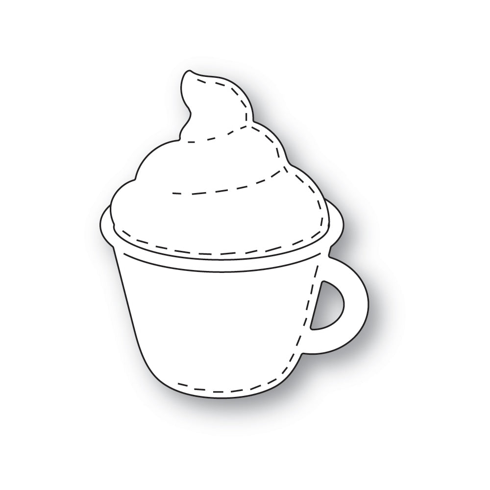 Poppystamps - Dies - Whittle Cocoa with Whip