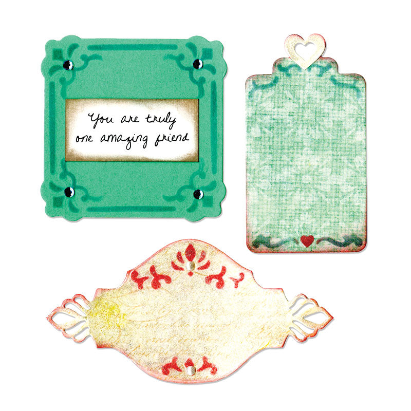 Sizzix Thinlits Die Set 3PK - Ornate Labels