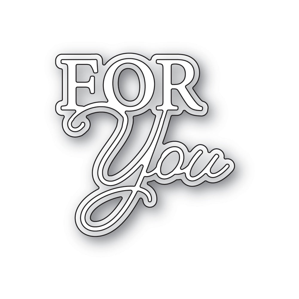 Memory Box - Dies - For You Posh Script