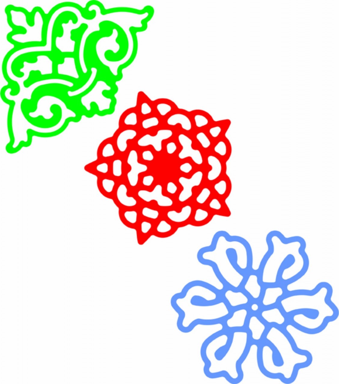 Cheery Lynn Designs - Lace Corner Deco D