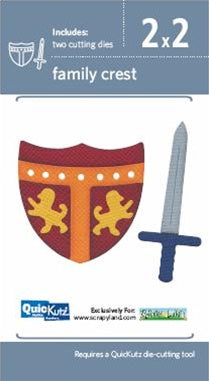 Quickutz - 2 x 2 - Family Crest