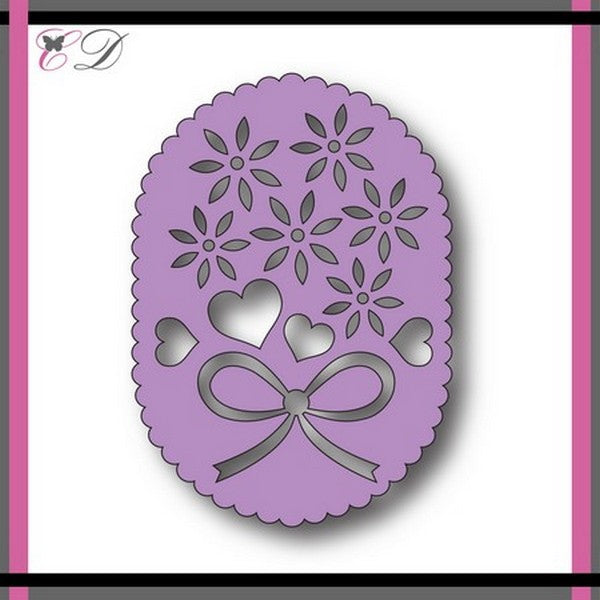 Cheapo Dies - Oval Flower Tapestry