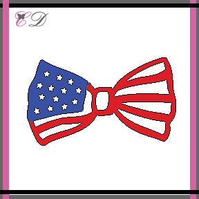 Cheapo Dies - Patriotic Bow