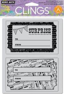 Hero Arts Stamps - Cling - Surprise