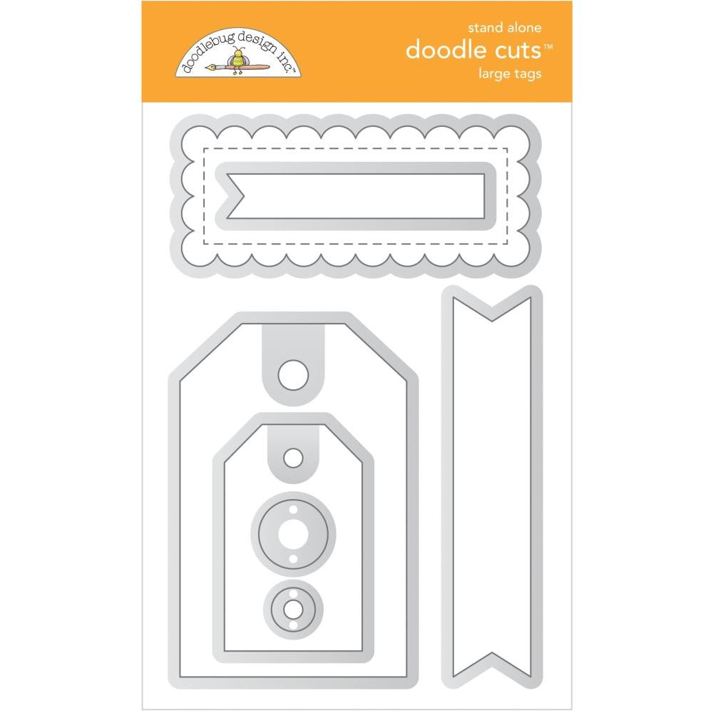 Doodlebug Designs - Dies - Large Tags