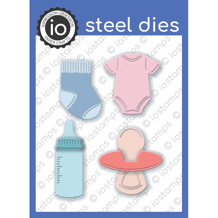 Impression Obsession - Dies - DIE1205-Y Baby Cupcake Topper