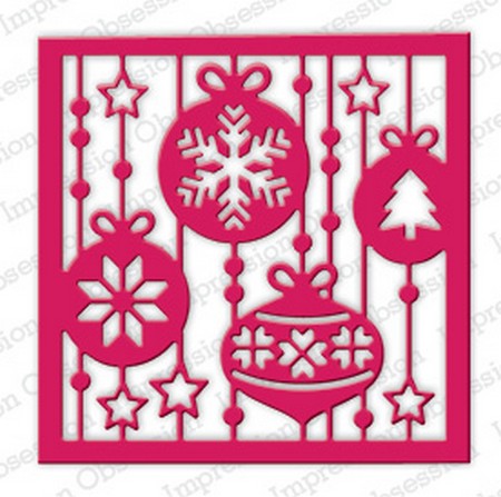 Impression Obsession - Dies - Ornament Window Scene