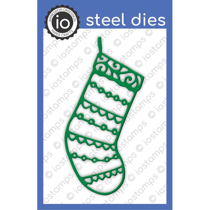 Impression Obsession - Dies - Christmas Stocking 1