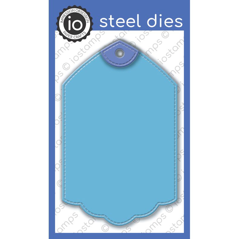 Impression Obsession - Dies - Stitched Tag #4