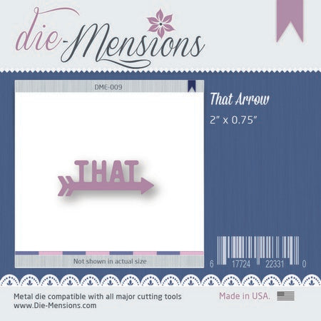 Die-Mensions - Arrow - That