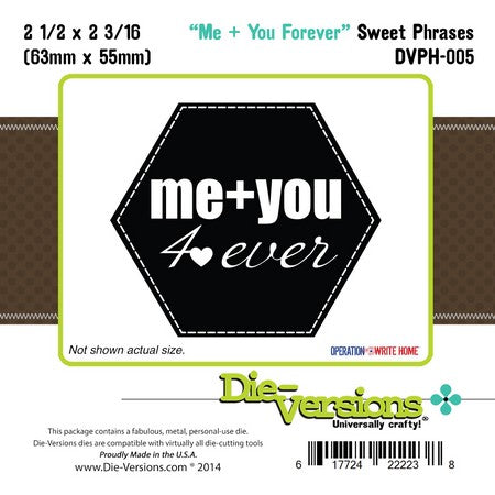 Die-Versions - Sweet Phrases - Me You